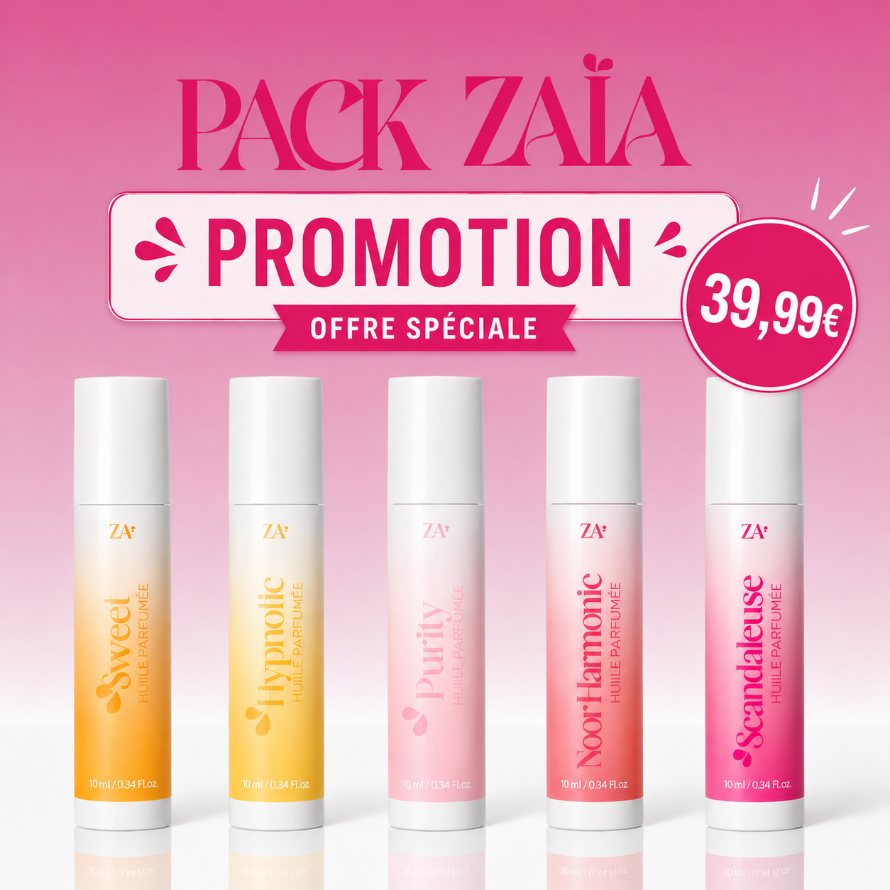 🌸 PROMO Pack Zaïa — L’Expérience Olfactive Complète